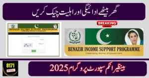BISP Beneficiary Status Check 2025 – Verify CNIC & Track Payments Online