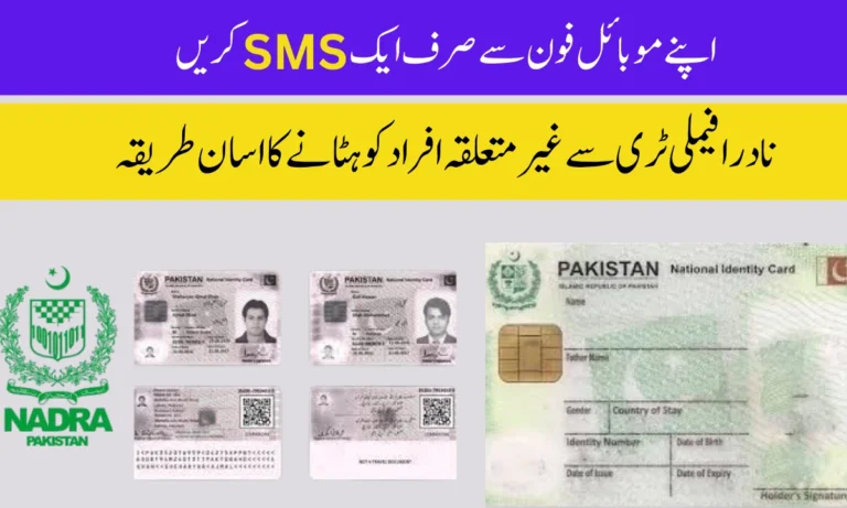 NADRA Family Tree Correction 2025 – Remove Unrelated Names Easily