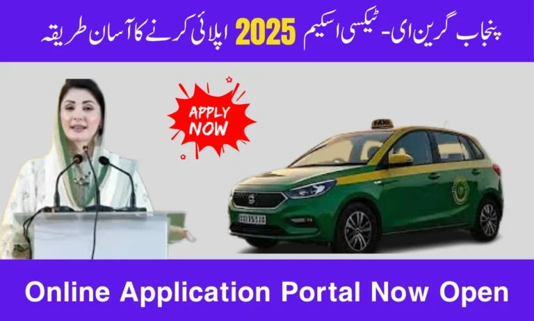 How to Apply for Punjab Green E-Taxi Scheme – Full Registration Process After Long Waiting of Launching Web Portal
