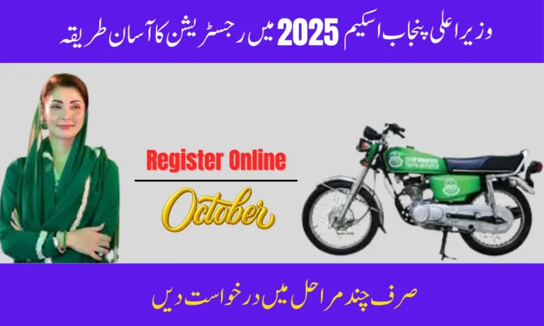 How to Register for CM Punjab Scheme 2025?