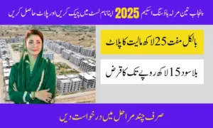 Punjab 3 Marla Scheme 2025 – Apply Online & Check Eligible People List Today