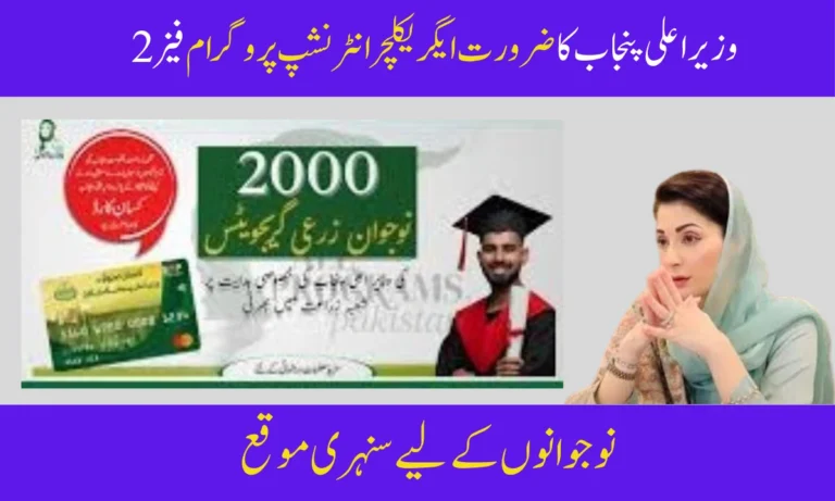 Punjab Launches Agriculture Internship 2025: Phase 2 Registration & Stipend Details