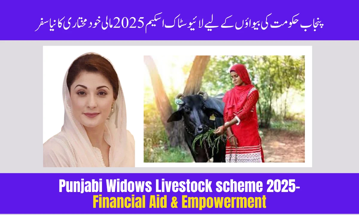 Punjab Widows Livestock Scheme 2025 – Financial Aid & Empowerment
