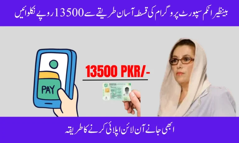 BISP October 2025: Easy Guide to Withdraw Rs. 13,500 Without Facing Issues